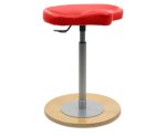 Betzold Pendelhocker myERGOSIT Farbe / color: Kunstleder Rot (Zoom)