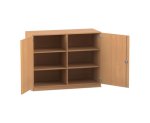 Flexeo Unterschrank, 6 Fächer, Breite 126,4 cm  (Zoom)