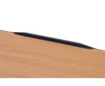 Betzold Ecoflex Zweier-Schülertisch, höhenverstellbar, mit Drahtkorbablagen  (Zoom)