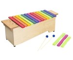 Betzold Alt-Xylophon in Boomwhackers-Farben, diatonisch