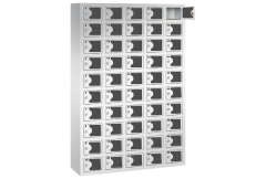 Orgami Handyfächerschrank mit Acrylglasausschnitt 50 Fächer (Zoom)