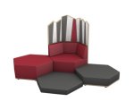 Betzold Sechseck Lounge Set 4 5166 (Zoom)