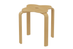 Dusyma Kleeblatthocker Holz, vierblttrig Kindergarten