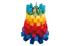 Dusyma Stufen Zähl Stäbe 4 x 4  (Zoom)