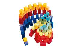 Dusyma Stufen Zähl Stäbe 4 x 4  (Zoom)