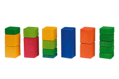 Dusyma Stufen Zähl Stäbe 4 x 4  (Zoom)