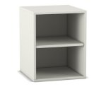 Flexeo Aufsatzregal, 2 F&auml;cher, Breite 48,1 cm  (Zoom)
