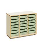 Mirplay Regal Grace mit flachen Boxen Regal Grace mit flachen Boxen in hellgr&uuml;n (Zoom)