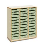 Mirplay Regal Sophie mit flachen Boxen Regal Sophie mit flachen Boxen in hellgr&uuml;n (Zoom)