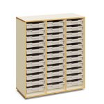 Mirplay Regal Sophie mit flachen Boxen Regal Sophie mit flachen Boxen in warmgrau (Zoom)