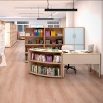 Mirplay Regal Marie halbhohes Regal als Achtelkreis (Zoom)