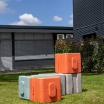 Hocker Stekky f&uuml;r den Innen- wie auch Au&szlig;enbereich geeignet (Zoom)