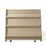 Mirplay B&uuml;cherregal Tila fahrbares Pr&auml;sentations- und Aufbewahrungsregal (Zoom)