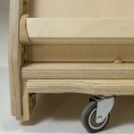 Mirplay Boxen-Regal Pine Sockelleiste abklappbar (Zoom)