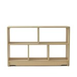 Mirplay Regal Rowan 2 rechteckige und 3 quadratische 5 offene F&auml;cher (Zoom)