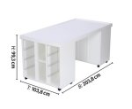 Flexeo Materialtisch f&uuml;r 16 Boxen  (Zoom)