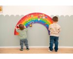Betzold Regenbogen-Wandspiel, 4-teilig  (Zoom)