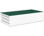 EduCasa Podest-Rechteck f&uuml;r Liegepolster, 150 x 75 cm  (Zoom)