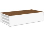 EduCasa Podest-Rechteck f&uuml;r Liegepolster, 150 x 75 cm  (Zoom)