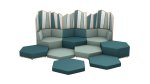 Betzold Sechseck-Lounge Set 10 5167 (Zoom)