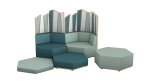 Betzold Sechseck-Lounge Set 8 5167 (Zoom)