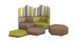 Betzold Sechseck-Lounge Set 8 5168 (Zoom)