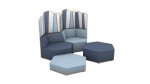 Betzold Sechseck-Lounge Set 6  (Zoom)
