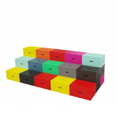 Xbrick&reg;-Set Farbwunder 30 Xbrick-Module in verschiedenen Farben (Zoom)