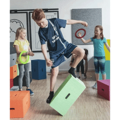 Xbrick&reg;-Set Farbwunder ideal f&uuml;r den turbulenten Alltag in Kita und Schule (Zoom)