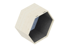 Dusyma Lernwabe&reg; Flip Ganze Wabe Gr&ouml;&szlig;e M Lernwabe&reg; Flip Ganze Wabe Gr&ouml;&szlig;e M in grau/hellblau (Zoom)