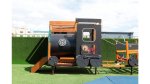 Wisdom Spiel- und Kletteranlage �Gr&uuml;ner Zug�, 12-teilig  (Zoom)