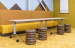 Eromesmarko Wybelt Hocker  innovativer Hocker aus Recycling-Material  (Zoom)