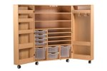 Dusyma Klapp-Materialschrank, Breite 105 cm  (Zoom)