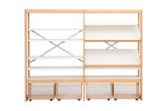 Dusyma Werk- und Kreativregal 2, Breite 207,5 cm