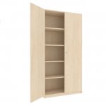 Conen Hochschrank mit Drehtren ohne Mittelwand