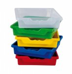 Conen Ergo Tray Regal mit 16 flachen Boxen Ergo Tray Boxen in 5 verschiedenen Farben (Zoom)