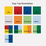 Conen Musikwagen Moff Farben für die Ergo Tray Schübe (Zoom)